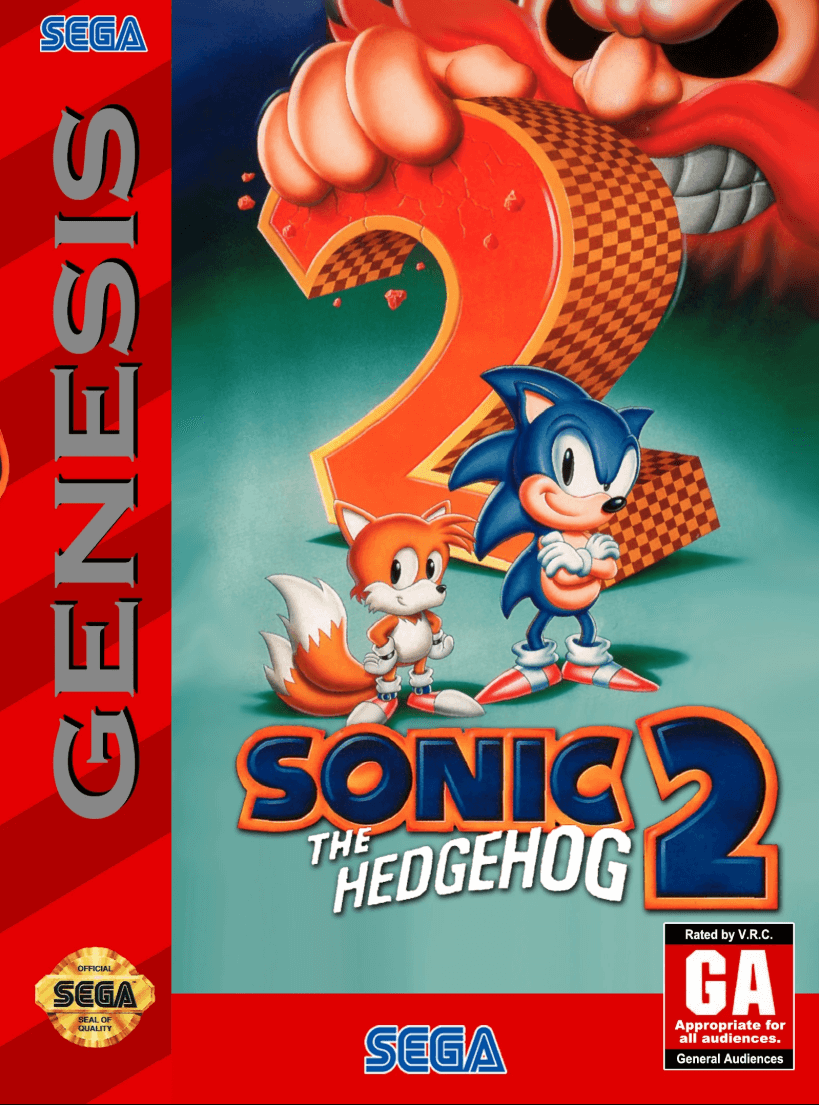 Capa de Sonic the Hedgehog 2