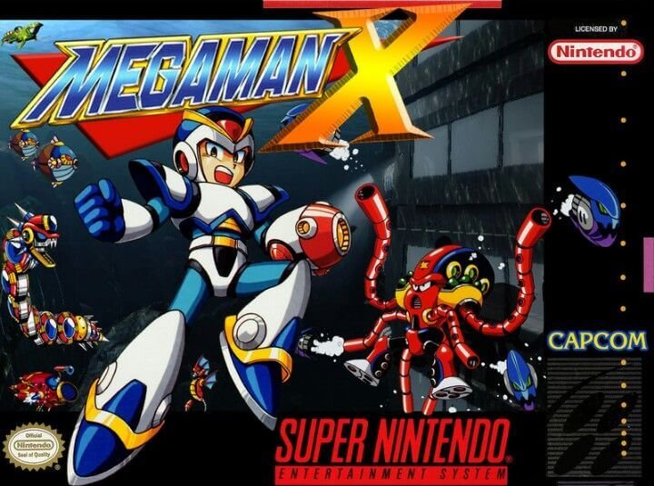 Capa de Mega Man X (USA)